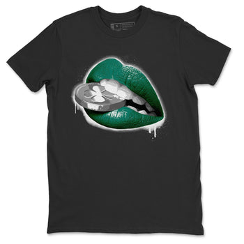Jordan 1 Gorge Green Sneaker Match Tees Lips Coin Sneaker Tees Jordan 1 Gorge Green Sneaker Release Tees Unisex Shirts