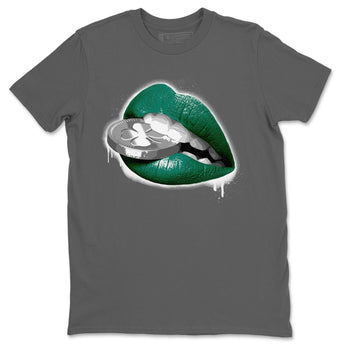 Jordan 1 Gorge Green Sneaker Match Tees Lips Coin Sneaker Tees Jordan 1 Gorge Green Sneaker Release Tees Unisex Shirts