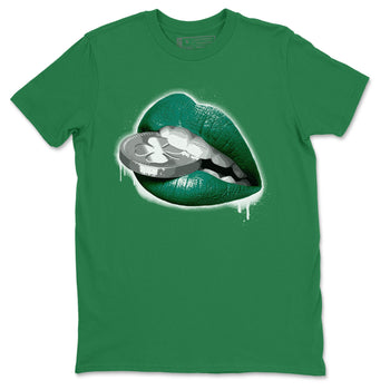 Jordan 1 Gorge Green Sneaker Match Tees Lips Coin Sneaker Tees Jordan 1 Gorge Green Sneaker Release Tees Unisex Shirts