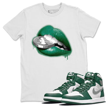 Jordan 1 Gorge Green Sneaker Match Tees Lips Coin Sneaker Tees Jordan 1 Gorge Green Sneaker Release Tees Unisex Shirts