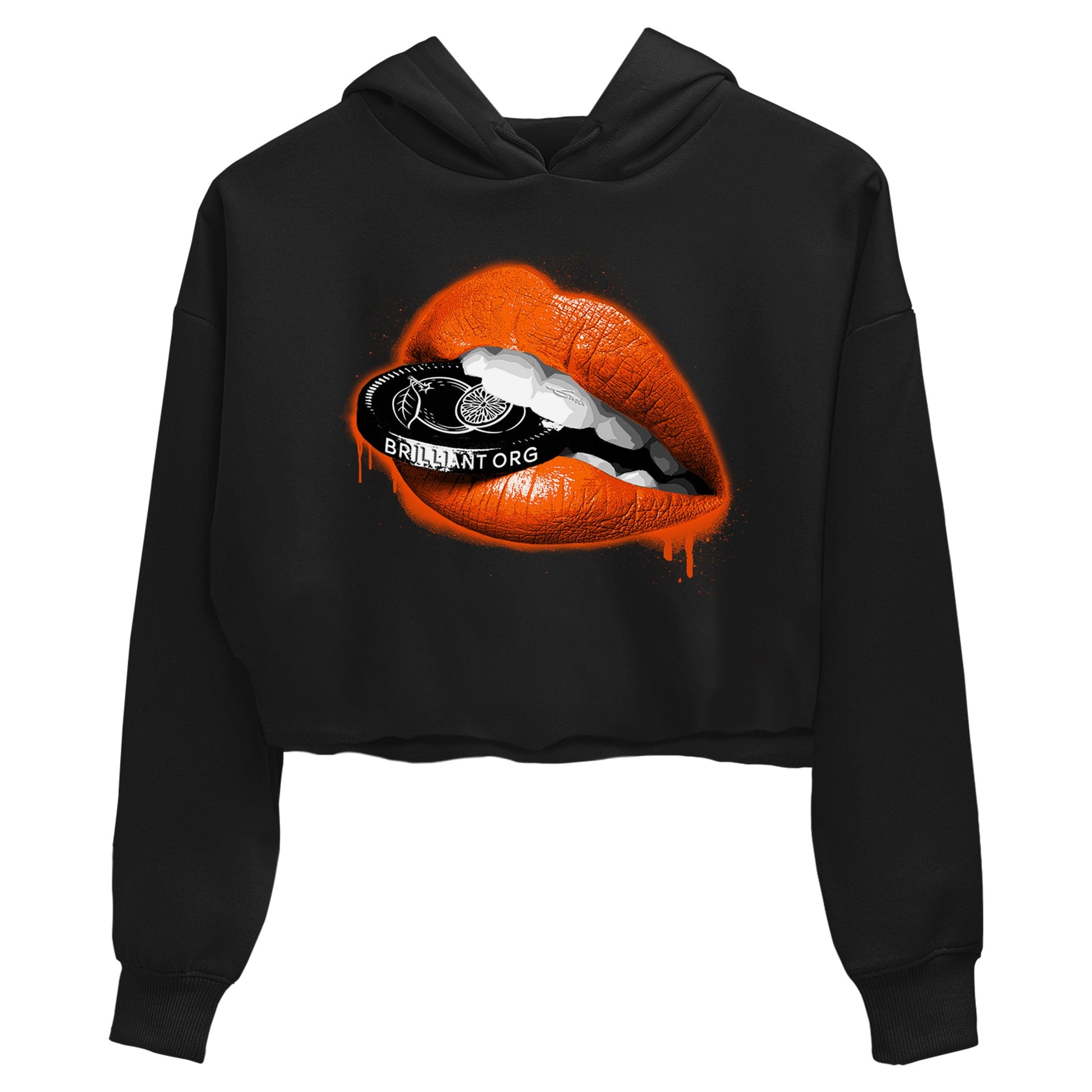 Air Jordan 12 Brilliant Orange Sneaker Match Tees Lips Coin Sneaker Tees 12s Brilliant Orange Tee Women's Shirts Black 2