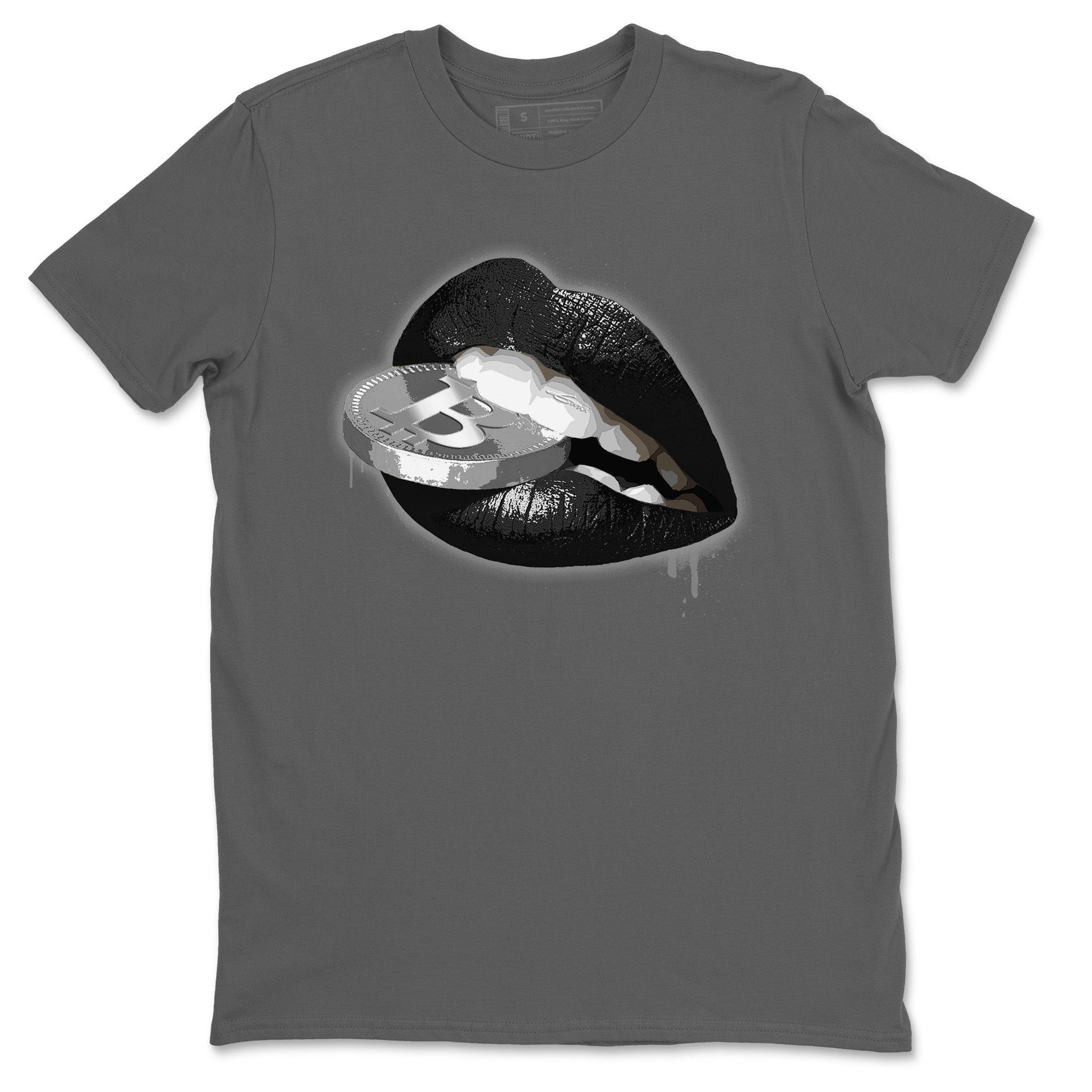 Air Jordan 14 Metallic Silver Sneaker Match Tees Lips Coin Sneaker Tees Jordan 14 WMNS Metallic Silver Sneaker Release Tees Unisex Shirts Cool Grey 2