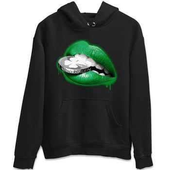 Air Jordan 3 Lucky Green Sneaker Match Tees Lips Coin Sneaker Tees Air Jordan 3 WMNS Lucky Green Sneaker Release Tees Unisex Shirts Black 2