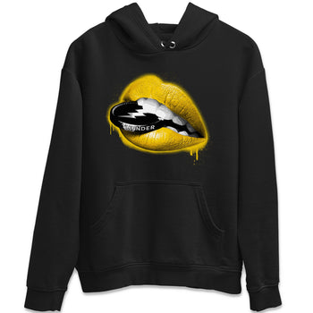 Air Jordan 4 Thunder Sneaker Match Tees Lips Coin Sneaker Tees Air Jordan 4 Retro Thunder Sneaker Release Tees Unisex Shirts Black 2