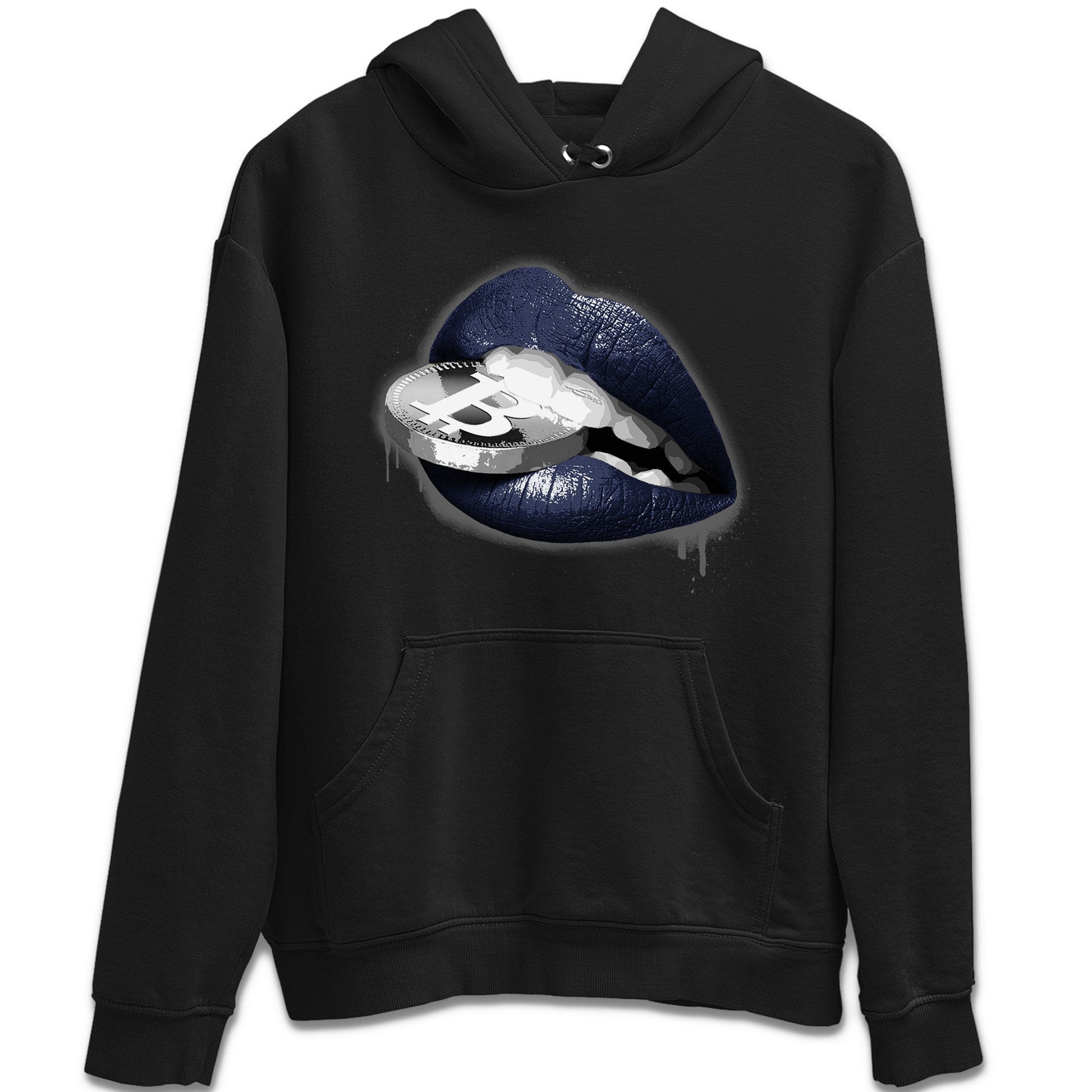 Midnight Navy 5s shirt to match jordans Lips Coin sneaker tees Air Jordan 5 Retro Midnight Navy SNRT Sneaker Release Tees Unisex Black 2 T-Shirt