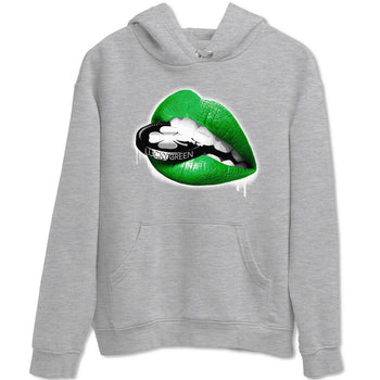 AJ5 Retro Lucky Green shirt to match jordans Lips Coin sneaker tees Air Jordan 5 Retro Lucky Green SNRT Sneaker Tees Casual Crew Neck T-Shirt Unisex Heather Grey 2 T-Shirt