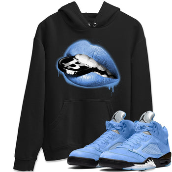 Jordan 5 UNC Sneaker Match Tees Lips Coin Sneaker Tees Jordan 5 UNC SNRT Sneaker Tees Unisex Shirts