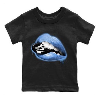 Jordan 5 UNC Sneaker Match Tees Lips Coin Sneaker Tees Jordan 5 UNC Sneaker Release Tees Kids Shirts