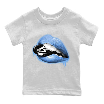 Jordan 5 UNC Sneaker Match Tees Lips Coin Sneaker Tees Jordan 5 UNC Sneaker Release Tees Kids Shirts