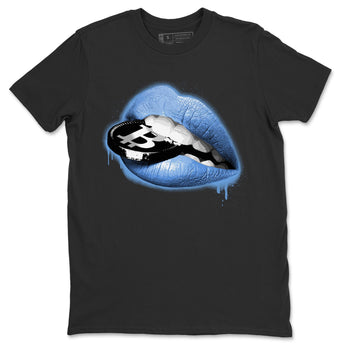 Jordan 5 UNC Sneaker Match Tees Lips Coin Sneaker Tees Jordan 5 UNC SNRT Sneaker Tees Unisex Shirts