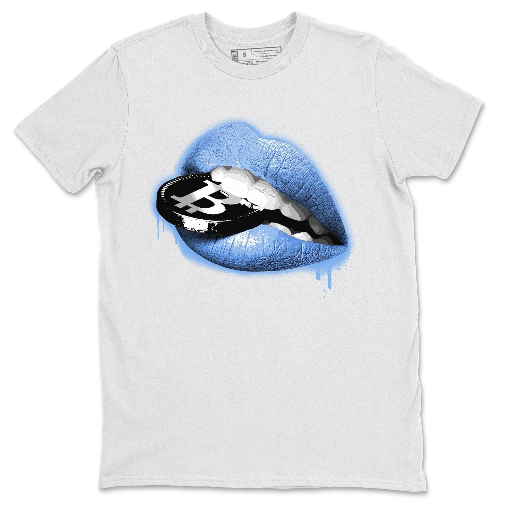 Jordan 5 UNC Sneaker Match Tees Lips Coin Sneaker Tees Jordan 5 UNC SNRT Sneaker Tees Unisex Shirts