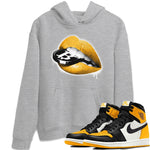 Jordan 1 Yellow Toe Sneaker Match Tees Lips Coin Sneaker Tees Jordan 1 Yellow Toe Sneaker Release Tees Unisex Shirts