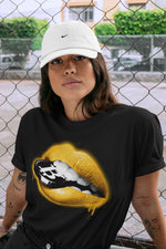 Jordan 1 Yellow Toe Sneaker Match Tees Lips Coin Sneaker Tees Jordan 1 Yellow Toe Sneaker Release Tees Unisex Shirts