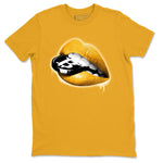 Jordan 1 Yellow Toe Sneaker Match Tees Lips Coin Sneaker Tees Jordan 1 Yellow Toe Sneaker Release Tees Unisex Shirts