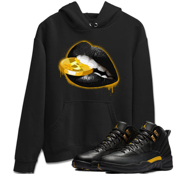 Jordan 12 Black Taxi Sneaker Match Tees Lips Coin Sneaker Tees Jordan 12 Black Taxi Sneaker Release Tees Unisex Shirts
