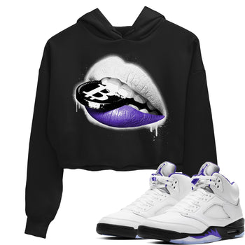 Jordan 5 Concord Sneaker Match Tees Lips Coin Sneaker Tees Jordan 5 Concord Sneaker Release Tees Women's Shirts