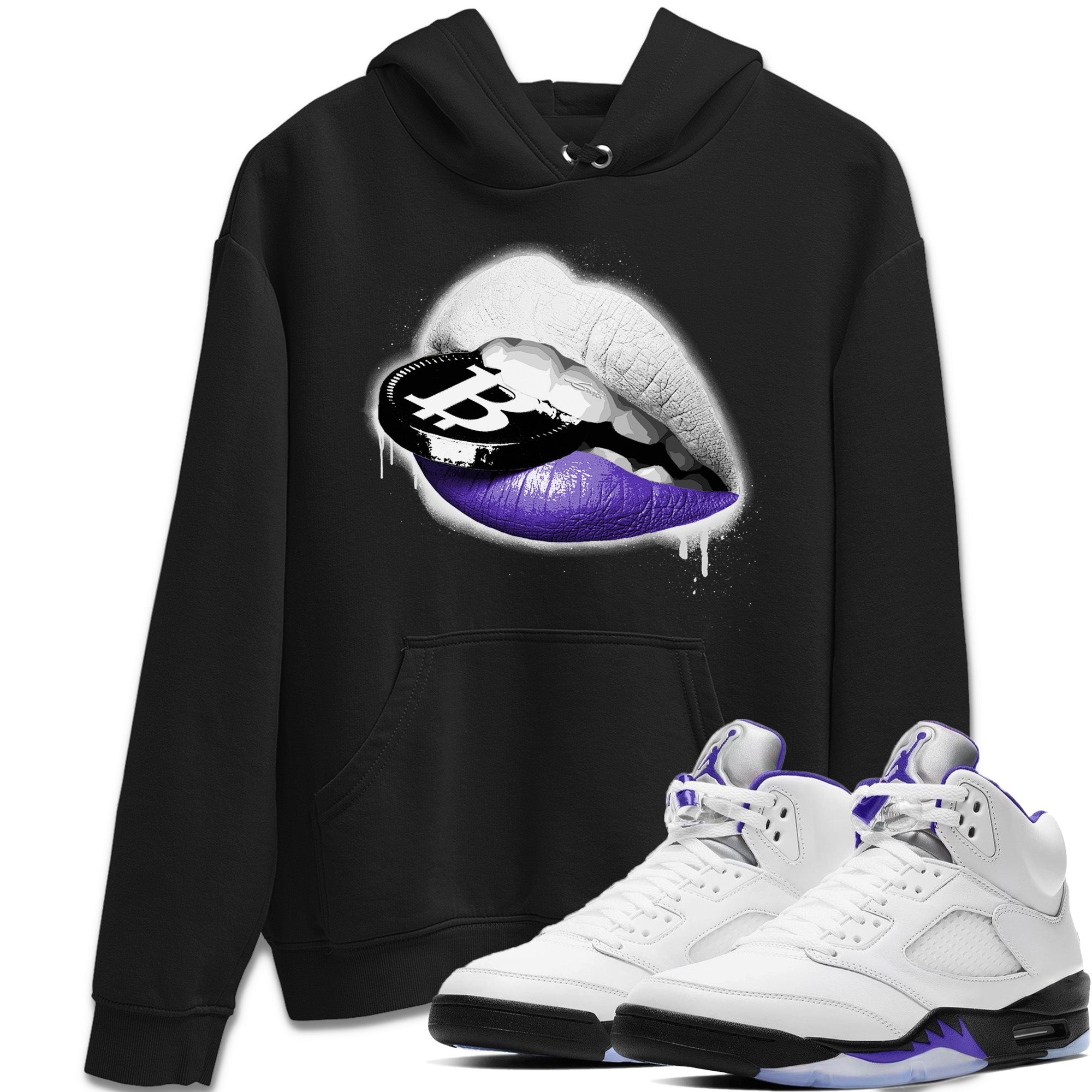 Jordan 5 Concord Sneaker Match Tees Lips Coin Sneaker Tees Jordan 5 Concord Sneaker Release Tees Unisex Shirts