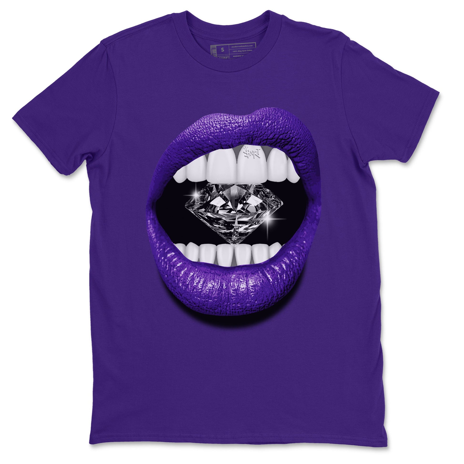 Air Jordan 12 Field Purple Sneaker Match Tees Lips Diamond Sneaker Tees Jordan Jordan 12 Lakers Sneaker Release Tees Unisex Shirts Purple 2