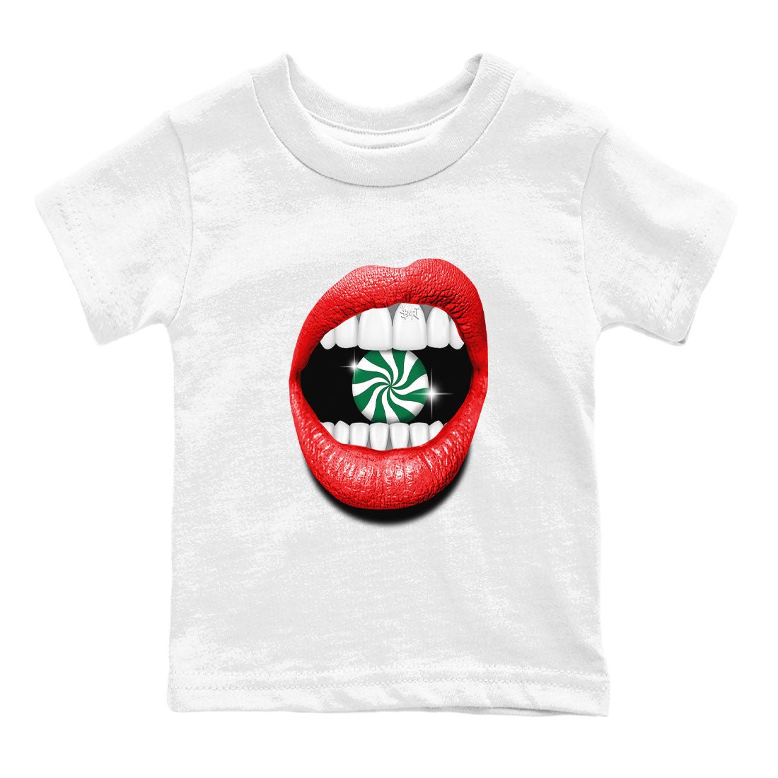 Air Jordan 2 Christmas shirt to match jordans Lips Diamond holiday christmas sneaker match tees AJ2 Low Christmas SNRT Sneaker Release Tees Baby Toddler White 2 T-Shirt
