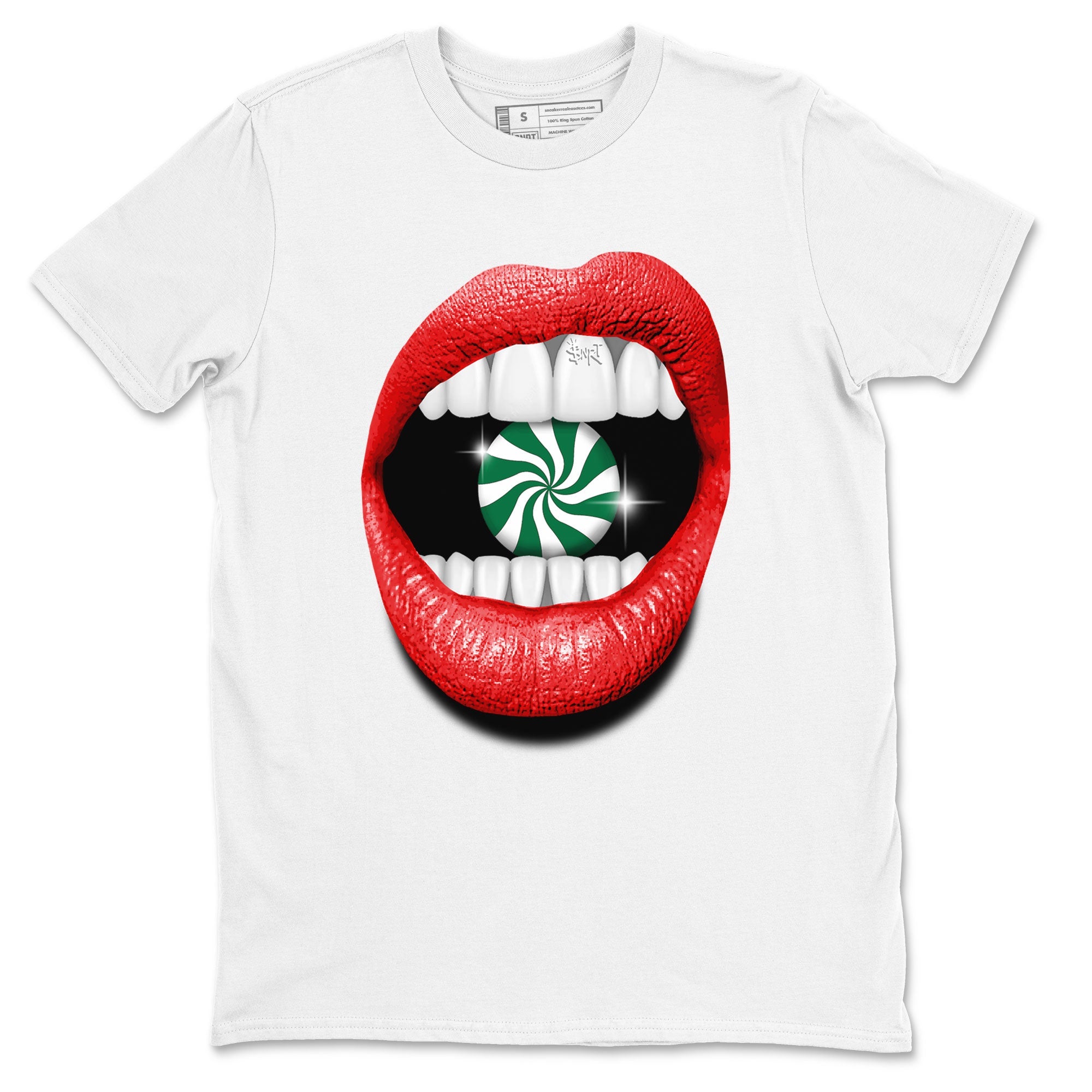 Air Jordan 2 Christmas shirt to match jordans Lips Diamond holiday christmas sneaker match tees AJ2 Low Christmas SNRT Sneaker Release Tees Unisex White 2 T-Shirt