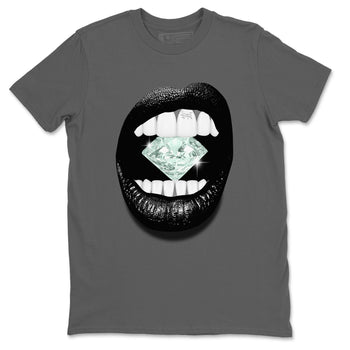 3s Green Glow shirt to match jordans Lips Diamond sneaker tees Air Jordan 3 Green Glow SNRT Sneaker Release Tees unisex cotton Cool Grey 2 crew neck shirt