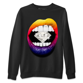 Air Jordan 3 X J Balvin shirt to match jordans Lips Diamond sneaker tees Air Jordan 3 X J Balvin SNRT Sneaker Release Tees LGBT Pride T-Shirt Unisex Black 2 T-Shirt
