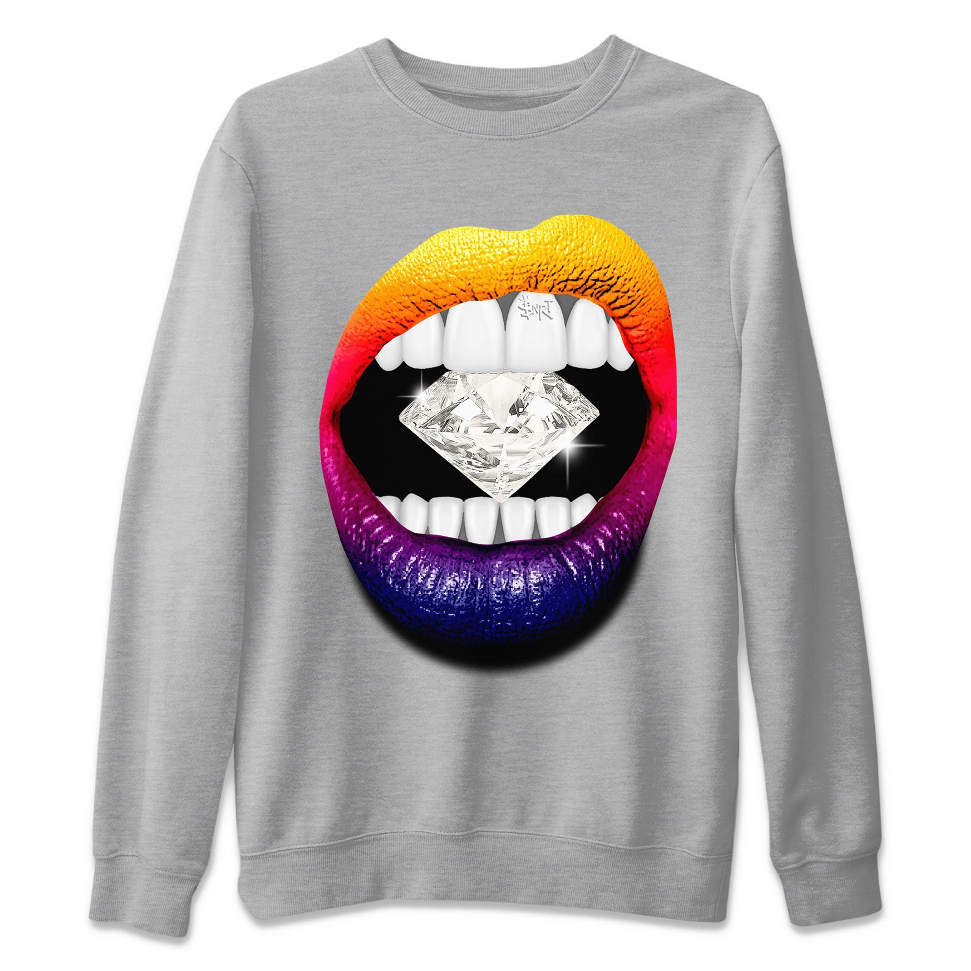 Air Jordan 3 X J Balvin shirt to match jordans Lips Diamond sneaker tees Air Jordan 3 X J Balvin SNRT Sneaker Release Tees LGBT Pride T-Shirt Unisex Heather Grey 2 T-Shirt