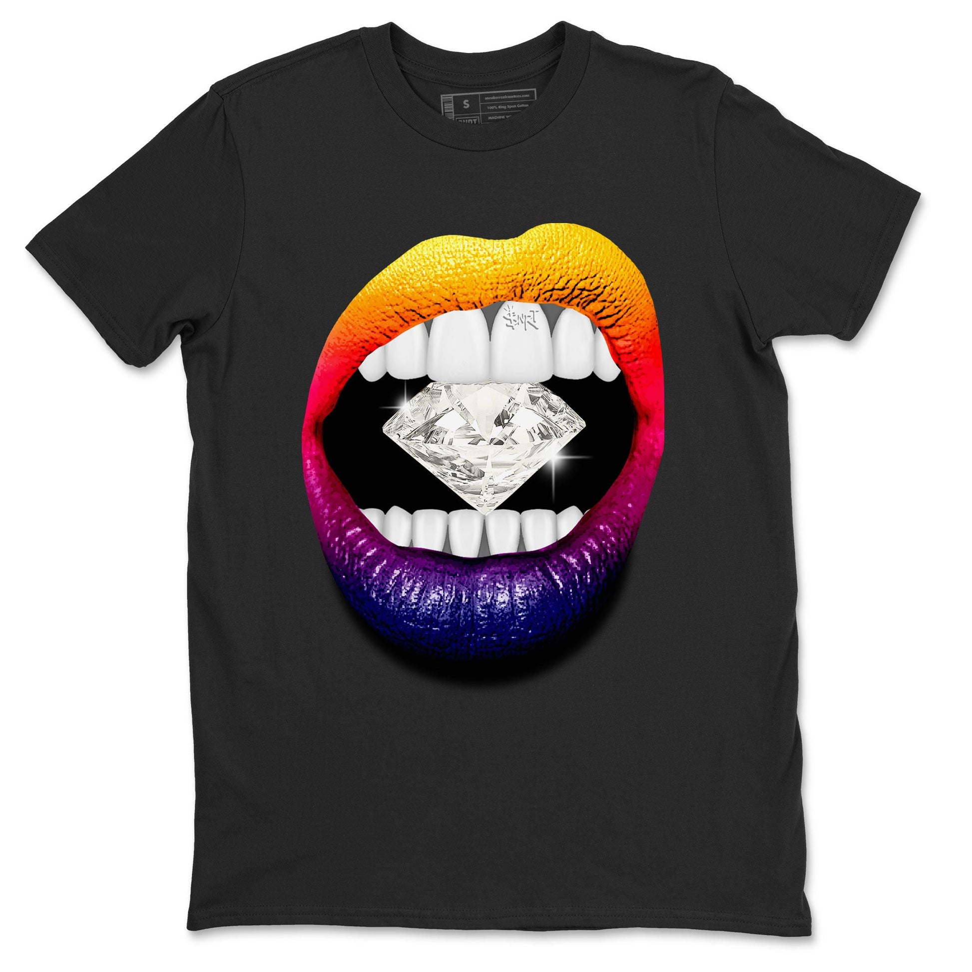 Air Jordan 3 X J Balvin shirt to match jordans Lips Diamond sneaker tees Air Jordan 3 X J Balvin SNRT Sneaker Release Tees LGBT Pride T-Shirt Unisex Black 2 T-Shirt