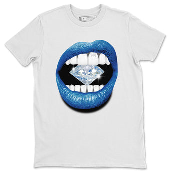 Air Jordan 3 Wizards Sneaker Match Tees Lips Diamond Sneaker Tees Air Jordan 3 Retro Wizards Tees Unisex Shirts White 2