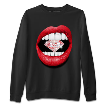 Air Jordan 6 Toro Bravo Sneaker Match Tees Lips Diamond Sneaker Tees Air Jordan 6 Toro Tees Unisex Shirts Black 2