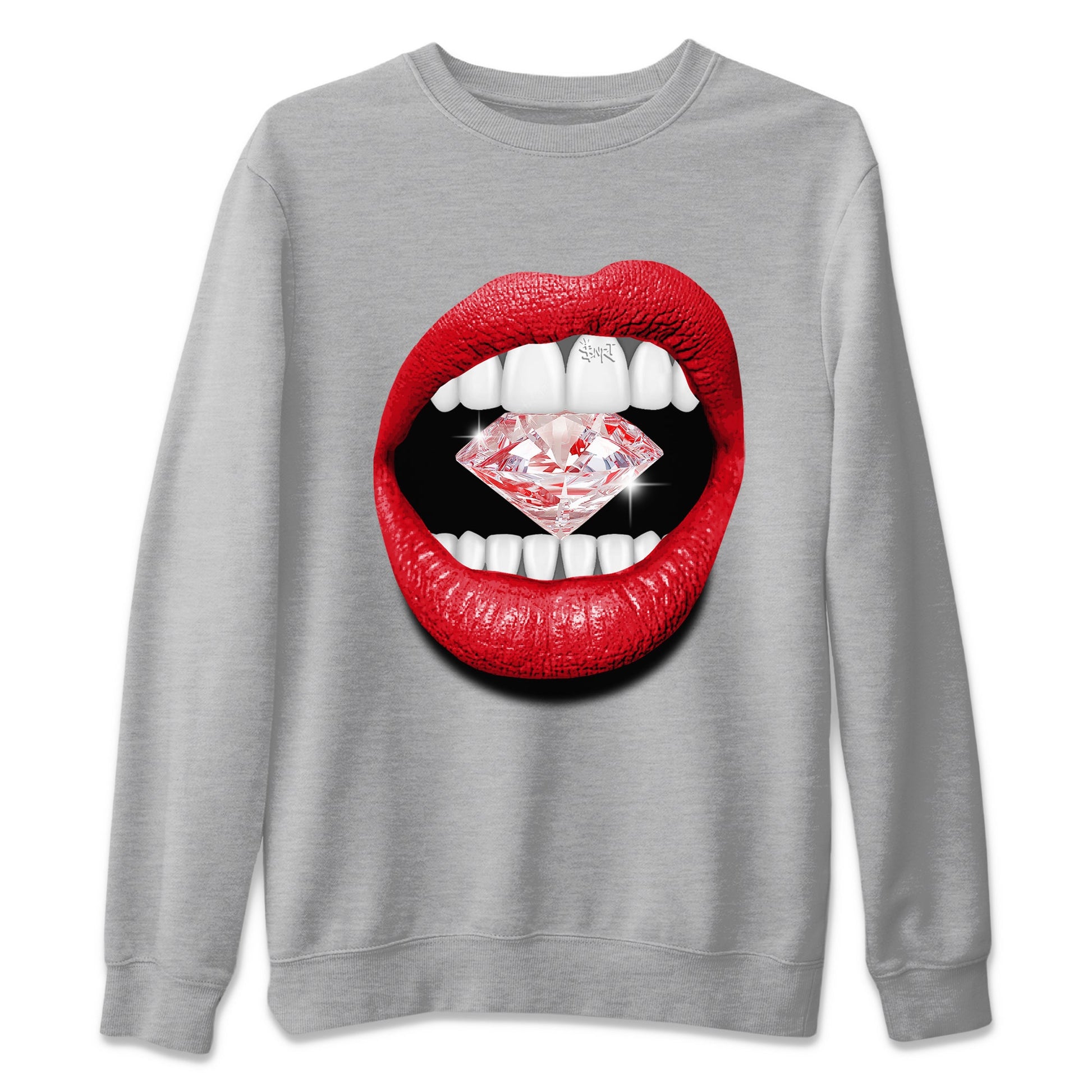 Air Jordan 6 Toro Bravo Sneaker Match Tees Lips Diamond Sneaker Tees Air Jordan 6 Toro Tees Unisex Shirts Heather Grey 2