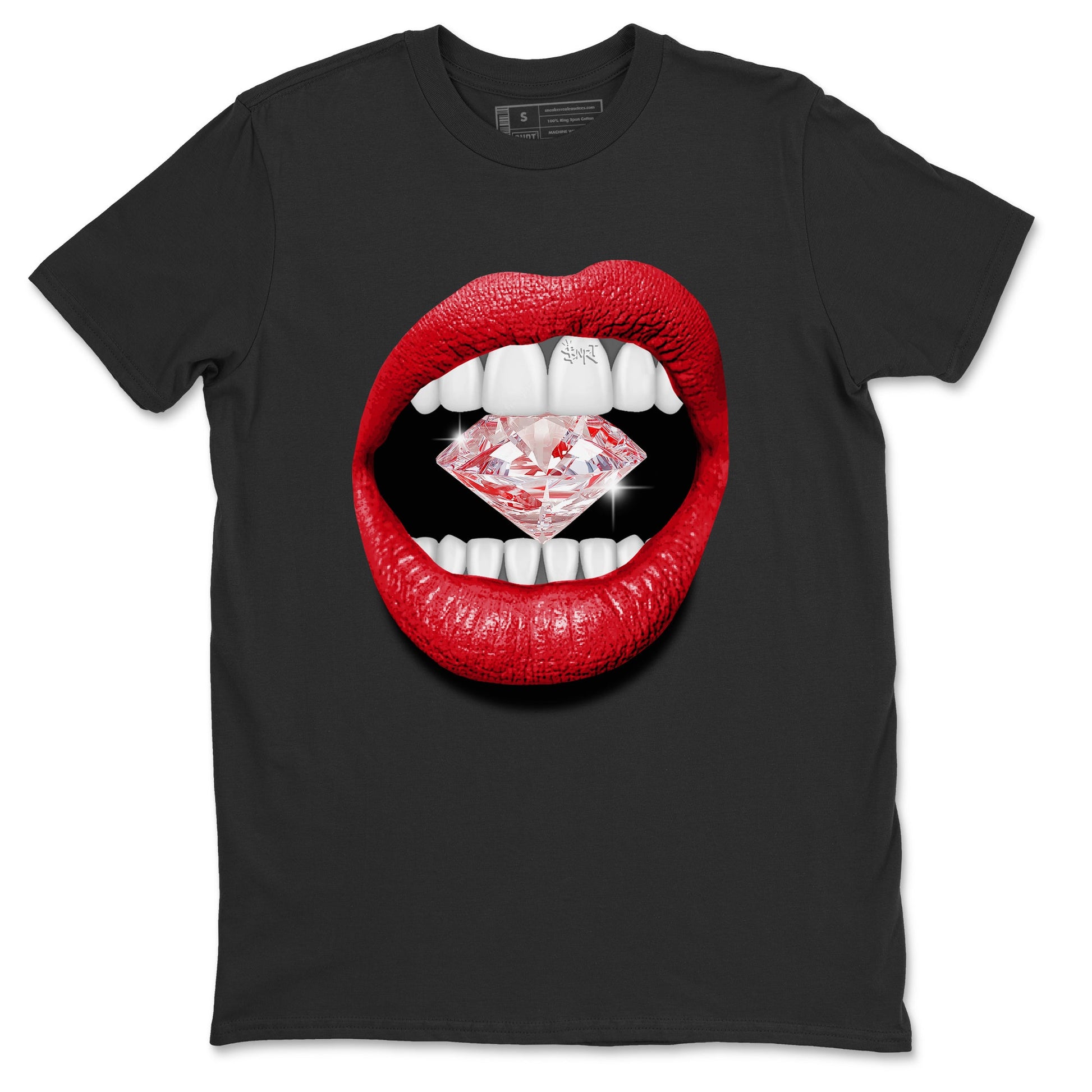 Air Jordan 6 Toro Bravo Sneaker Match Tees Lips Diamond Sneaker Tees Air Jordan 6 Toro Tees Unisex Shirts Black 2