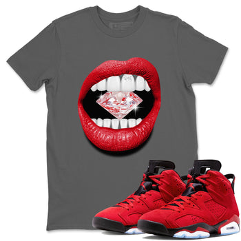 Air Jordan 6 Toro Bravo Sneaker Match Tees Lips Diamond Sneaker Tees Air Jordan 6 Toro Tees Unisex Shirts Cool Grey 1
