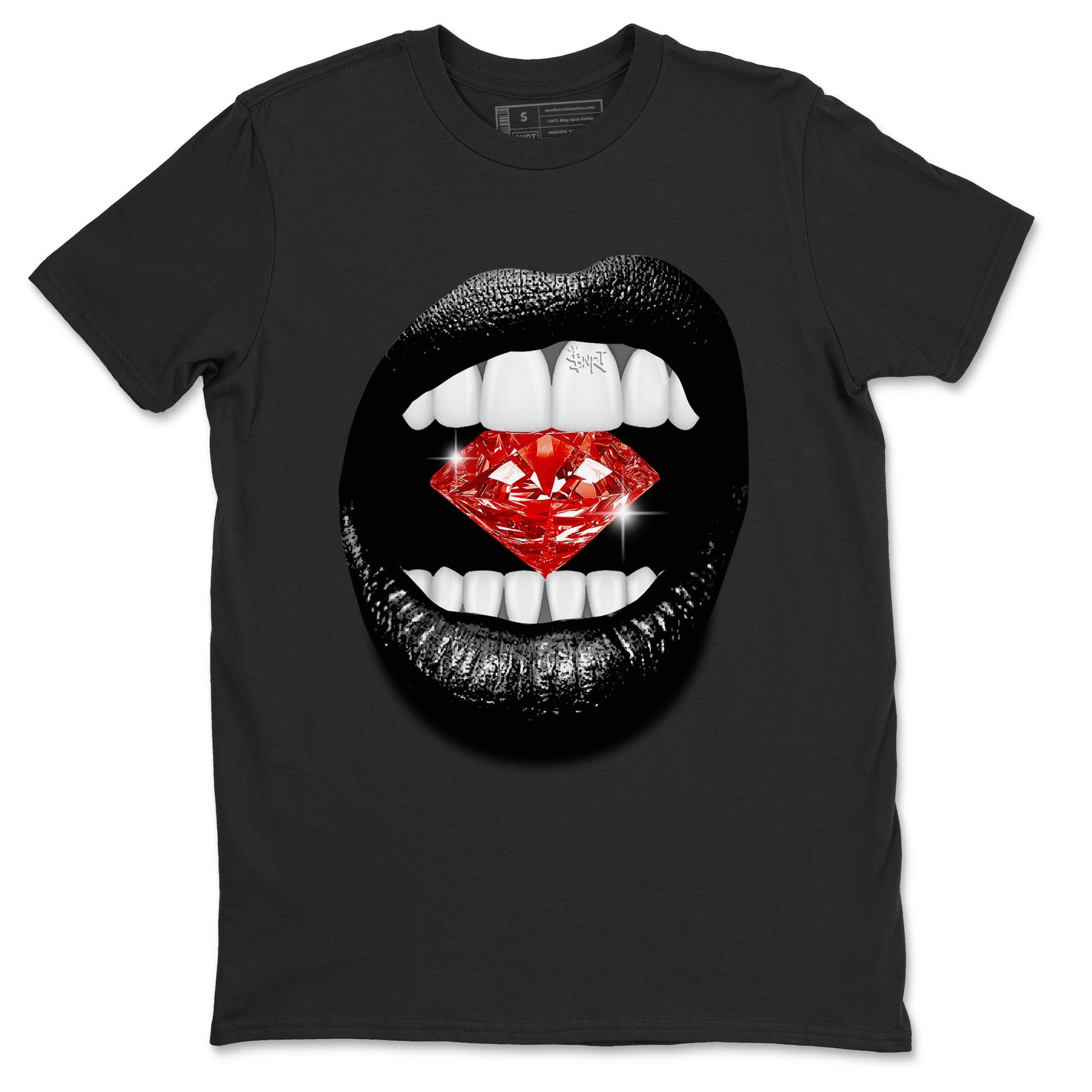 Adidas Yeezy Boost 350 V2 Bred shirt to match jordans Lips Diamond sneaker tees Yeezy 350 Bred SNRT Sneaker Release Tees Unisex Black 2 T-Shirt