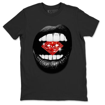 Adidas Yeezy Boost 350 V2 Bred shirt to match jordans Lips Diamond sneaker tees Yeezy 350 Bred SNRT Sneaker Release Tees Unisex Black 2 T-Shirt