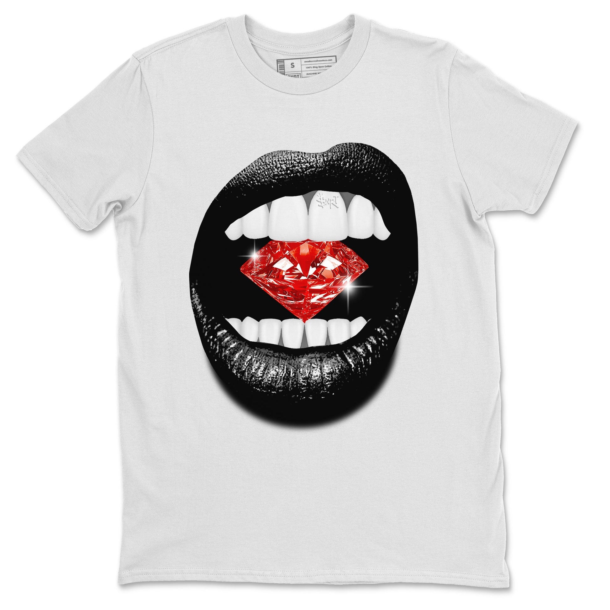 Adidas Yeezy Boost 350 V2 Bred shirt to match jordans Lips Diamond sneaker tees Yeezy 350 Bred SNRT Sneaker Release Tees Unisex White 1 T-Shirt