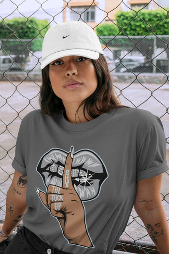 Jordan 11 Cool Grey Sneaker Match Tees Lips Hand Sneaker Tees Jordan 11 Cool Grey Sneaker Release Tees Unisex Shirts