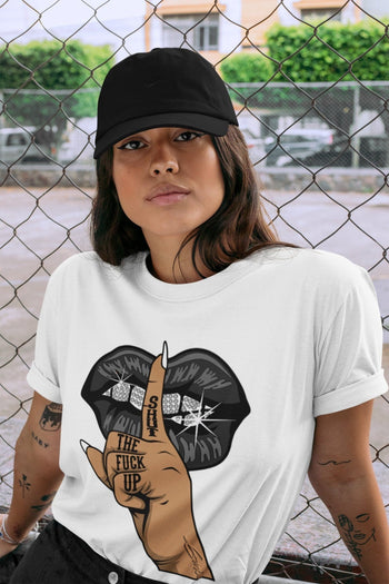 Jordan 12 Royalty Sneaker Match Tees Lips Hand Sneaker Tees Jordan 12 Royalty Sneaker Release Tees Unisex Shirts
