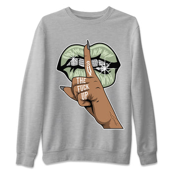 Jordan 4 Seafoam Sneaker Match Tees Lips Hand Sneaker Tees Jordan 4 Seafoam Sneaker Release Tees Unisex Shirts
