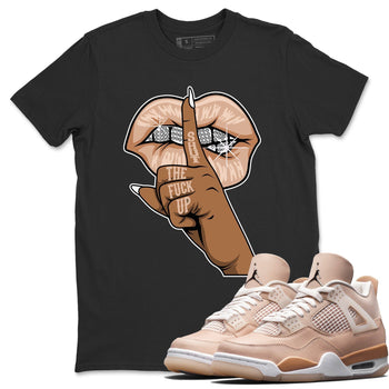 Jordan 4 Shimmer Sneaker Match Tees Lips Hand Sneaker Tees Jordan 4 Shimmer Sneaker Release Tees Unisex Shirts