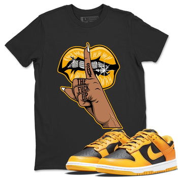 Dunk Championship Goldenrod Sneaker Match Tees Lips Hand Sneaker Tees Dunk Championship Goldenrod Sneaker Release Tees Unisex Shirts