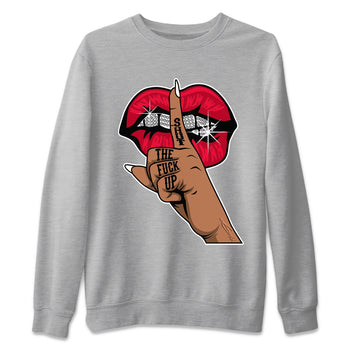 Jordan 1 Bred Patent Sneaker Match Tees Lips Hand Sneaker Tees Jordan 1 Bred Patent Sneaker Release Tees Unisex Shirts