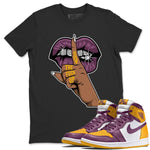 Jordan 1 Brotherhood Sneaker Match Tees Lips Hand Sneaker Tees Jordan 1 Brotherhood Sneaker Release Tees Unisex Shirts