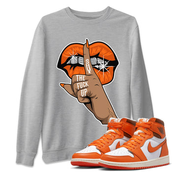 Jordan 1 Starfish Sneaker Match Tees Lips Hand Sneaker Tees Jordan 1 Starfish Sneaker Release Tees Unisex Shirts