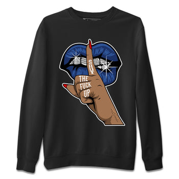Jordan 13 French Blue Sneaker Match Tees Lips Hand Sneaker Tees Jordan 13 French Blue Sneaker Release Tees Unisex Shirts