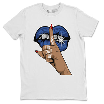 Jordan 13 French Blue Sneaker Match Tees Lips Hand Sneaker Tees Jordan 13 French Blue Sneaker Release Tees Unisex Shirts
