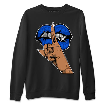 Jordan 5 Racer Blue Sneaker Match Tees Lips Hand Sneaker Tees Jordan 5 Racer Blue Sneaker Release Tees Unisex Shirts