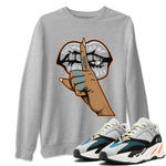 Yeezy 700 Wave Runner Sneaker Match Tees Lips Hand Sneaker Tees Yeezy 700 Wave Runner Sneaker Release Tees Unisex Shirts