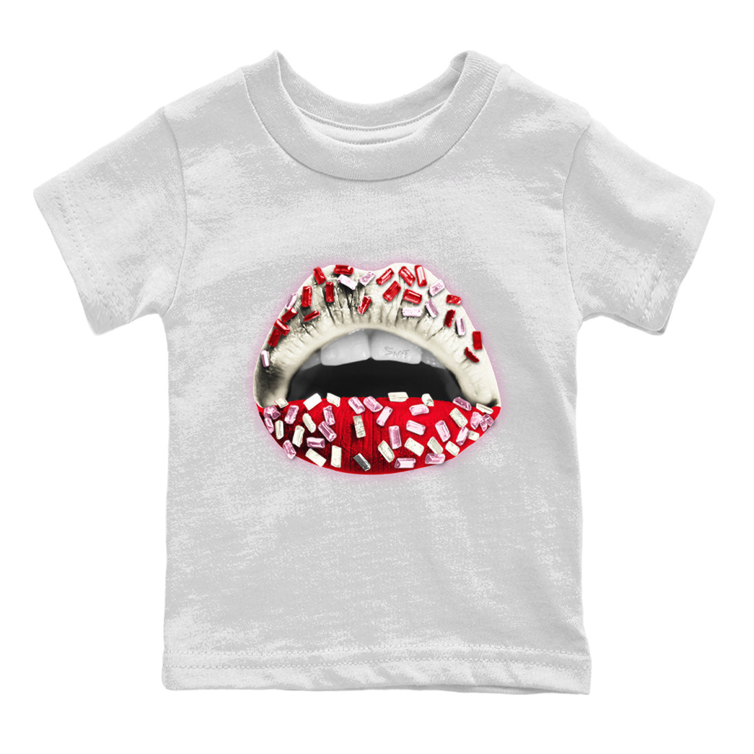 Air Force 1 Valentines Day Sneaker Match Tees Lips Jewel Sneaker Tees Air Force 1 Valentines Day Sneaker Release Tees Kids Shirts