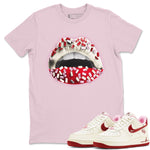 Air Force 1 Valentines Day Sneaker Match Tees Lips Jewel Sneaker Tees Air Force 1 Valentines Day Sneaker Release Tees Unisex Shirts